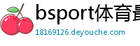 bsport体育最新版入口